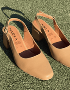 Marela 22 Miel | Zapatos de Tacón Cómodos