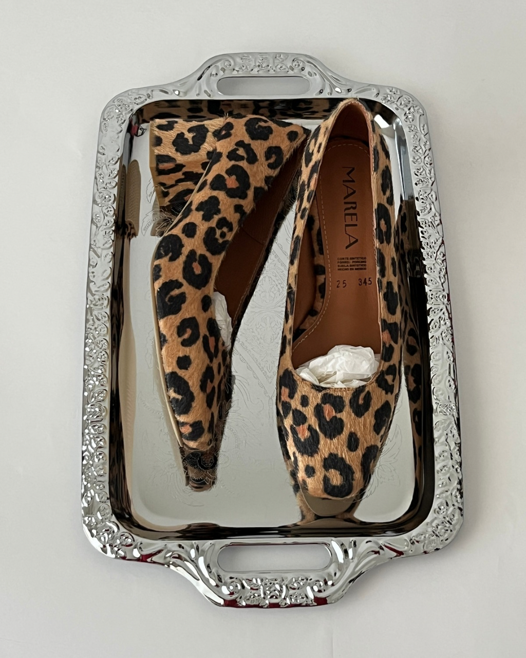 Marela 33 | Animal Print Zapatos de Tacón Cómodos
