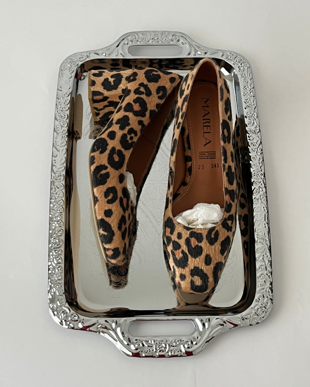 Marela 33 | Animal Print Zapatos de Tacón Cómodos
