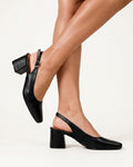 Marela 22 Negro | Zapatos de Tacón Cómodos