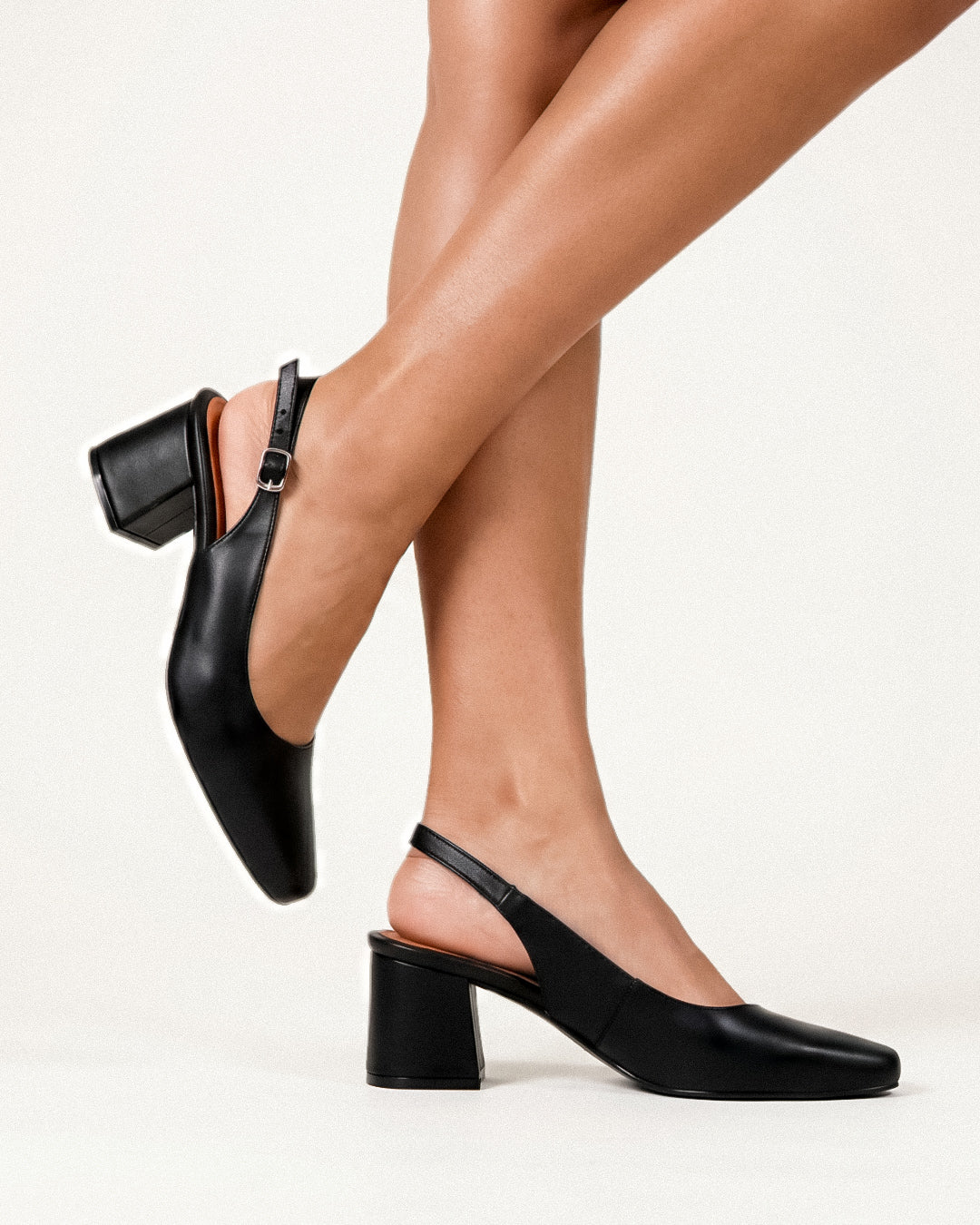 Marela 22 Negro | Zapatos de Tacón Cómodos