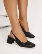 Marela 22 Negro | Zapatos de Tacón Cómodos