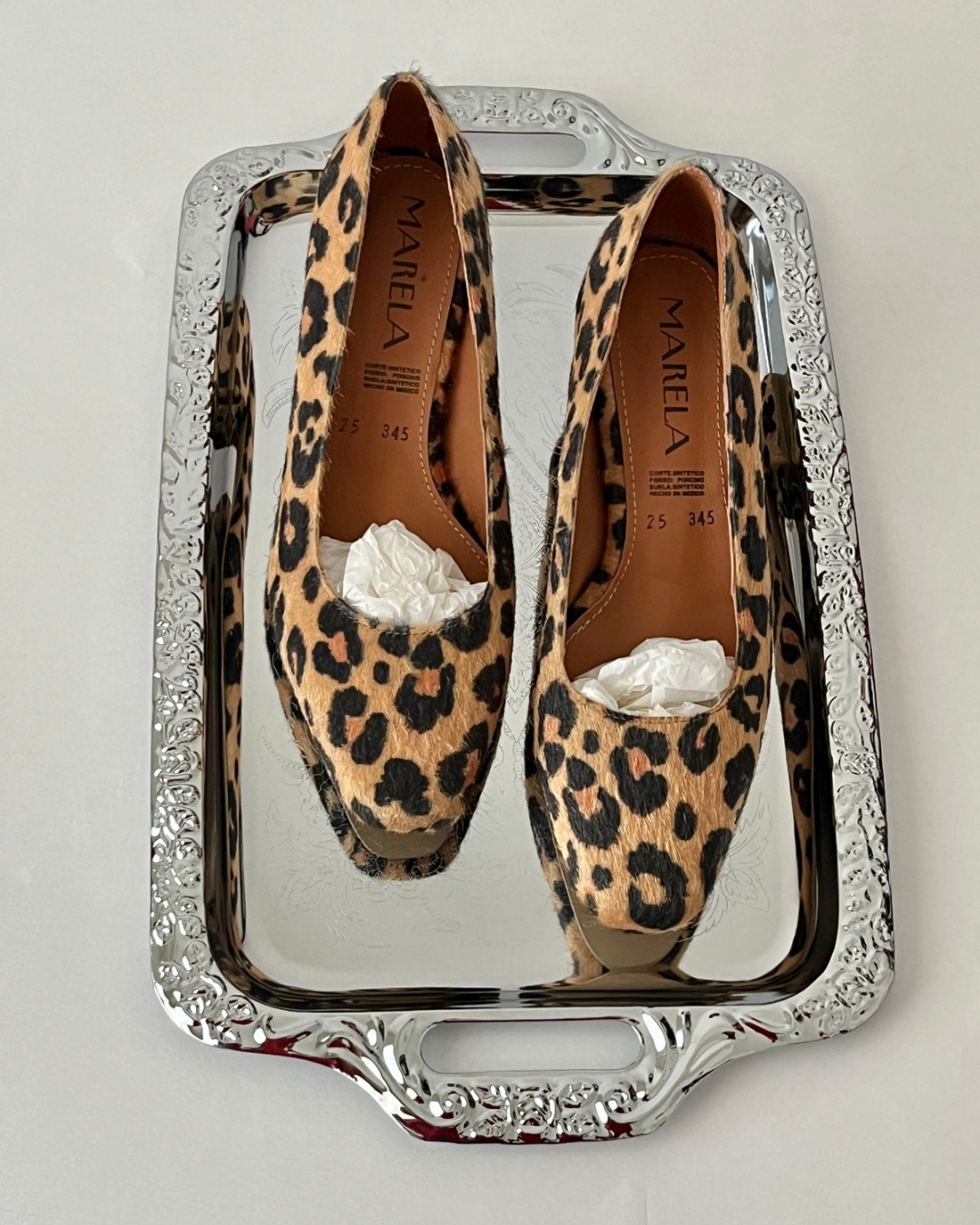 Marela 33 | Animal Print Zapatos de Tacón Cómodos