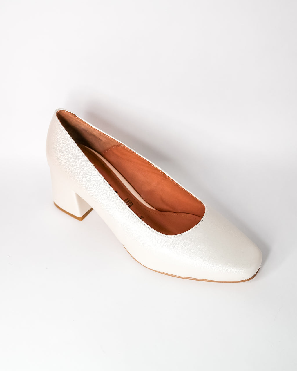 Marela 33  Blanco Perla | Zapatos de Tacón Cómodos